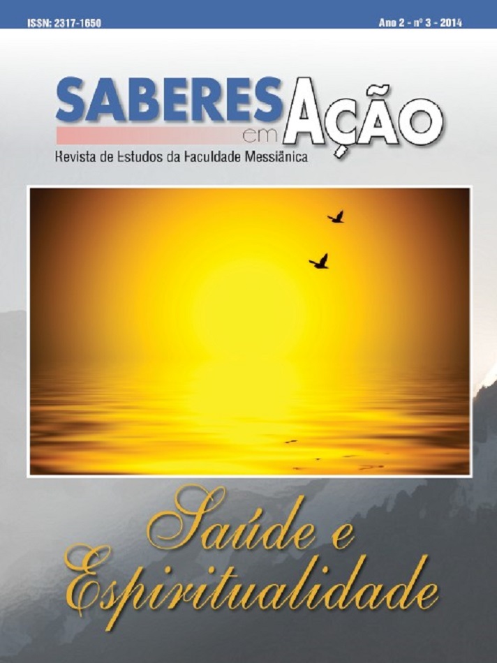 Capa da Revista Saberes em Ação Edição 3